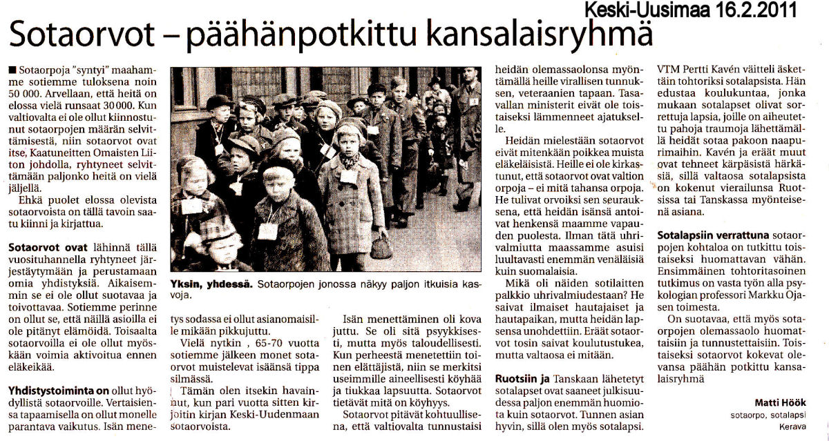 Keski-Uusimaa 16.2.2011